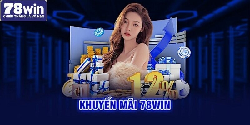 Thông tin khuyến mãi 78win thưởng100% lần nạp đầu